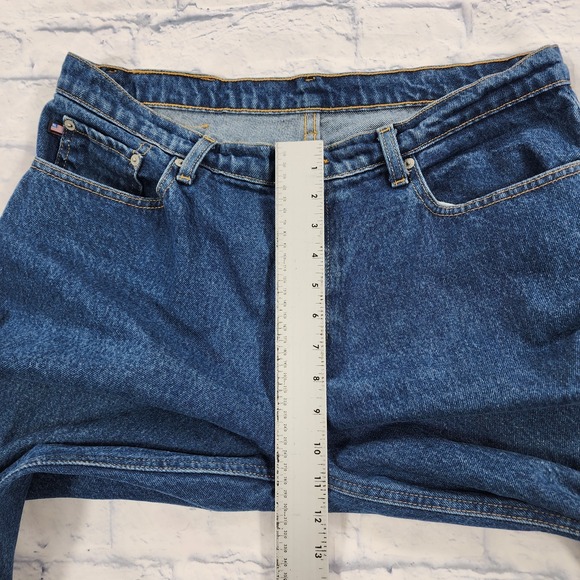 Polo Jeans Co Ralph Lauren Jeans WOMENS 14X29 Blue Saturday Jean VINTAGE 90s - Picture 5 of 15